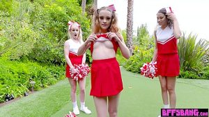 Ebony Cheerleader Gia Gelato, Lily Glee & Emma Starletto – Adult Porn Video